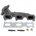 A-premium Left Right Exhaust Manifold With Gasket Kit Compatible Ford F-150 2011-2017 Mustang Transit-150 250 35050 Hd