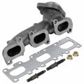 A-premium Left Right Exhaust Manifold With Gasket Kit Compatible Ford F-150 2011-2017 Mustang Transit-150 250 35050 Hd