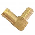 Brass Barb 90 Degree Elbow 5 8 Barbed X Hose Fitting Right Angle 5pcs