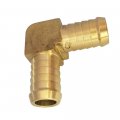 Brass Barb 90 Degree Elbow 5 8 Barbed X Hose Fitting Right Angle 5pcs