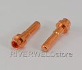 Riverweld C1518 Pr0065 Plasma Electrode Long Fit Cebora Cp-50 P50 And Cb50 Cutter Torch 10pk