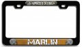 Happiness Is Catching Marlin Fishing Bl 3d Metal License Plate Frame Auto Suv Truck Tag Holder U40 