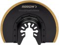 Osc35ca Titanium Coated Bi-metal Oscillating Tool Radial Saw Blade For Wood Metal Pvc And Drywall 3 5 In