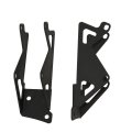 R Auto Windshield Hinge Double Light Brackets 3 Only For 07-15 Jeep Wrangler Jk 