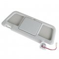 Wflnhb Front Driver Left Side Gray Sun Visor Replacement For 2004-2011 Mazda Rx-8 Fe88-69-320b-77
