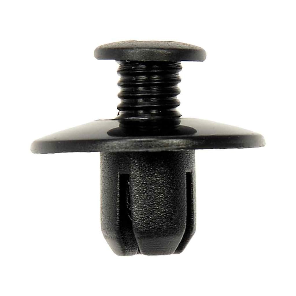 Screw Rivet Cowl Splash Shields For Honda Insight 2010 2011 2012 2013 2014 Black Nylon 2 Pieces 8 19mm Center Groove 20mm Head
