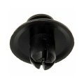Screw Rivet Cowl Splash Shields For Honda Insight 2010 2011 2012 2013 2014 Black Nylon 2 Pieces 8 19mm Center Groove 20mm Head