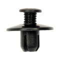 Screw Rivet Cowl Splash Shields For Honda Insight 2010 2011 2012 2013 2014 Black Nylon 2 Pieces 8 19mm Center Groove 20mm Head