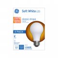Ge Classic Led Light Bulbs 40 Watt Soft White A19 4 Pack