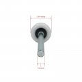 The Rop Shop 2-pack 2 Nylon Garage Door Roller With Cap 7 Shaft Stem 13-ball Bearing