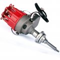 Mas Ignition Distributor W Cap Rotor Compatible With Chrysler Dodge Mopar Plymouth V8 273 318 340 360 R2r Two Wire Installation