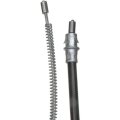 Parking Brake Cable Rear Driver Side For Chevy Corsica 1994 Steel With Epdm Rubber Jacket Fixed Wire Stop End And Mounting 