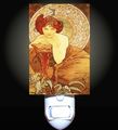 Emerald By Mucha Decorative Night Light 