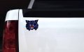 Stickertalk Blue Wildcat Mascot Vinyl Sticker 4 5 Inches By 