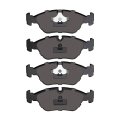 Disc Brake Pads For Ferrari Mondial T 1990 1991 1992 1993 Low Metallic Friction Material Front Position 2 22 Inner Height 6 In