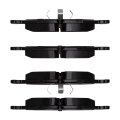 Disc Brake Pads For Ferrari Mondial T 1990 1991 1992 1993 Low Metallic Friction Material Front Position 2 22 Inner Height 6 In