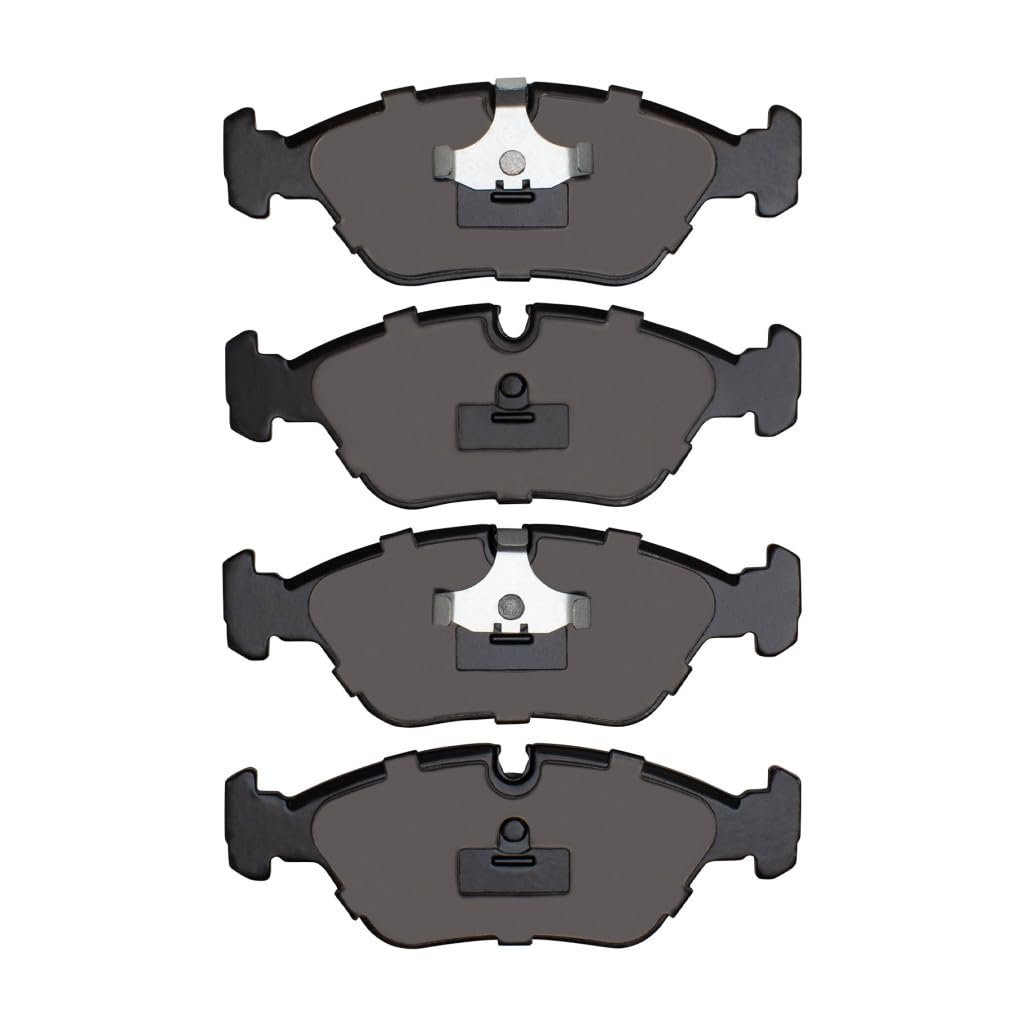 Disc Brake Pads For Ferrari Mondial T 1990 1991 1992 1993 Low Metallic Friction Material Front Position 2 22 Inner Height 6 In
