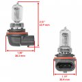 Caltric 34901-hr3-a21 Headlight Bulb Compatible With Honda Trx250 Trx420 Trx500 Trx520 Left Or Right