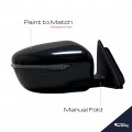 Spieg Ni1321287 Passenger Side Mirror Replacement For Nissan Rogue 2017-2019 Power Adjusted Heated W Turn Signal Paintable