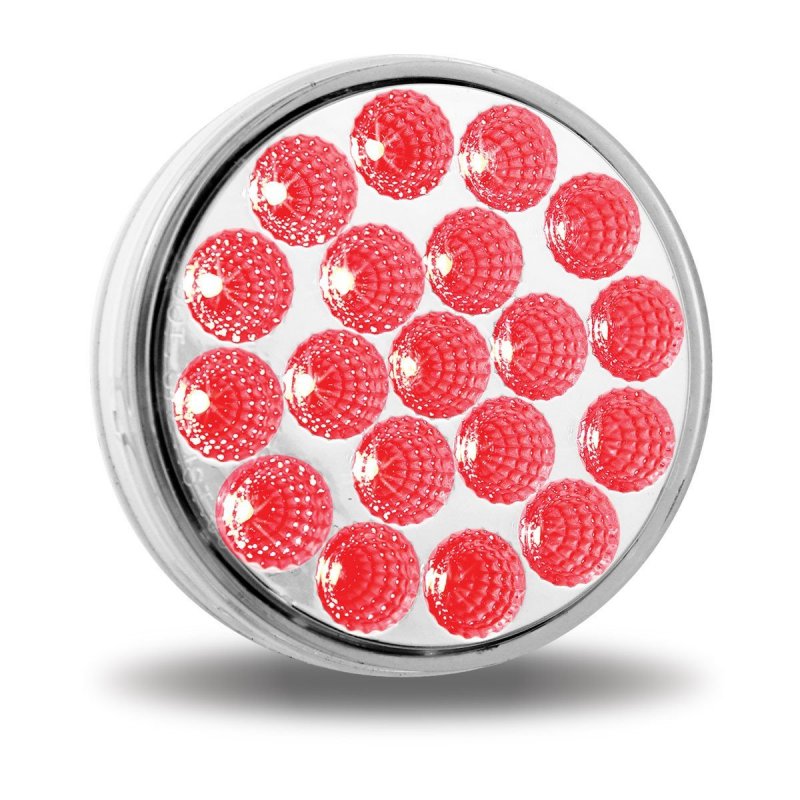 4 Dual Revolution Red Blue Led