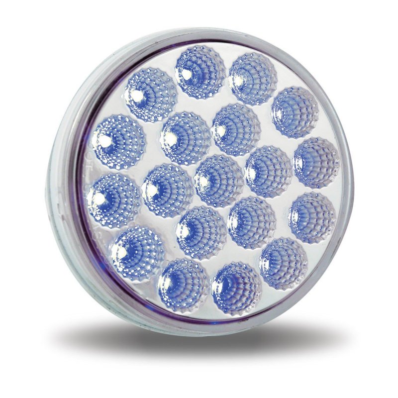 4 Dual Revolution Red Blue Led