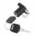 Motorcycle Helmet Lock Kit 1pc Hanging Hook 2 Keys Set Aluminum Alloy