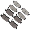 Brake Pad Sets 8pcs For Honda Accord 2011-2017 D914 D1451 