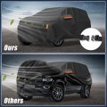 X Autohaux Car Cover For Jeep Grand Cherokee 2011-2023 210d-pu Oxford Outdoor Full All Weather Waterproof Sun Protection With