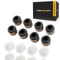 Engine Valve Stem Oil Seal Set For Chevy Silverado 35 2001 Steel And Rubber 0 603 In Outside Diameter 0 496 Thickness