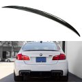 Cuztom Tuning Fits For 2011-2016 Bmw F10 5 Series 535i 528i M5 Real Carbon Fiber Performance Style Trunk Lid Spoiler