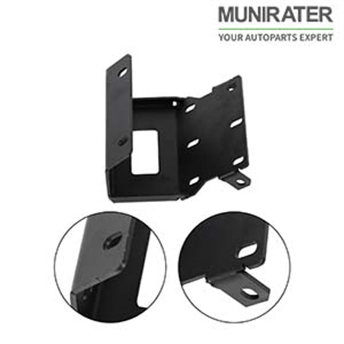 Winch Mount Plate Replacement For Trx420 500 520 2014 To 2020 Black Mounting Rancher Foreman Rubicon Atvs