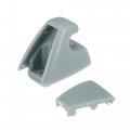 X Autohaux 2 Pcs Gray Sun Visor Retainer Support Clip 15882854 For Chevy Silverado 1500 Tahoe Gmc Sierra Yukon 2007-2013
