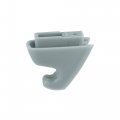 X Autohaux 2 Pcs Gray Sun Visor Retainer Support Clip 15882854 For Chevy Silverado 1500 Tahoe Gmc Sierra Yukon 2007-2013