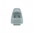 X Autohaux 2 Pcs Gray Sun Visor Retainer Support Clip 15882854 For Chevy Silverado 1500 Tahoe Gmc Sierra Yukon 2007-2013