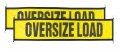 Oversize Load Sign For Trucks 2 Pack 18 In X 84 Mesh Banner With Bungee Cord And Hook Safety Warning Signs Escort Vehicles Car 