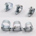 30 Pieces 5 16 In 13 To 15 Mm Fuel Injection Hose Clamps Zinc Plated Metal Auto Silver