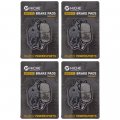 Niche Brake Pad Set For Suzuki Sv650s Honda Cbr600rr Cbr1000rr Yamaha Yzf R6s Rear Organic 4 Pack