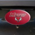 Graphics More Marist College Red Fox Logo Oval Tow Trailer Hitch Cover Plug Insert