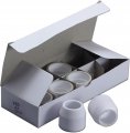 Riverweld P-80 Plasma Cutting Torch Consumables Ceramic Cup Silver-gilt 10pk