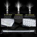 Auxtings 22 Inch 270w Curved Triple Row Led Light Bar Work Spot Flood Beam With Wiring Harness Kit Switch For Trucks Tractor
