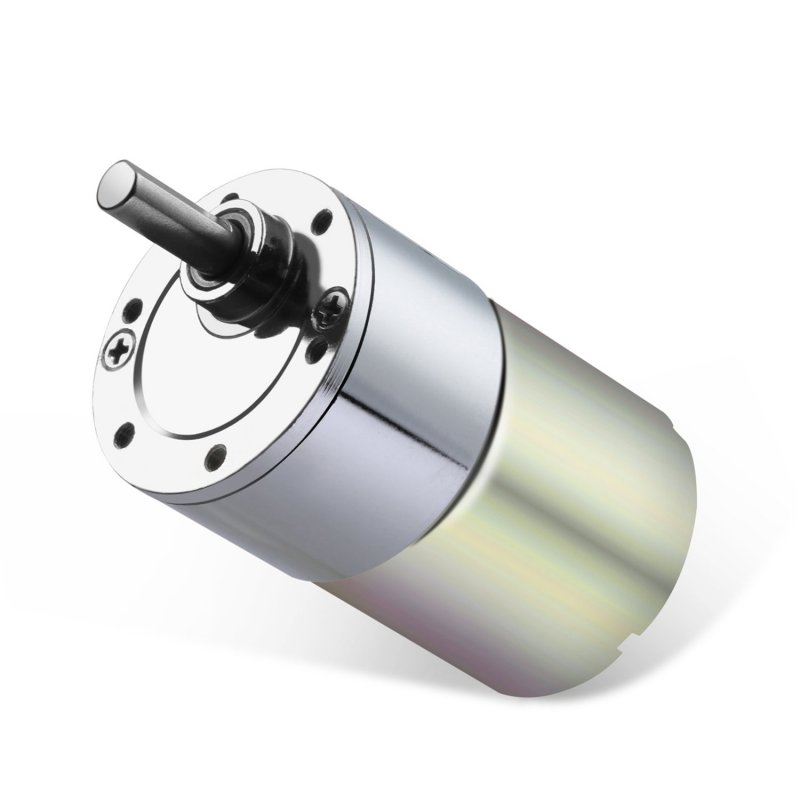 Dc 12v 1000rpm Gear Motor High Torque Electric Micro Speed Reduction Geared Eccentric Output Shaft 37mm Diameter Gearbox