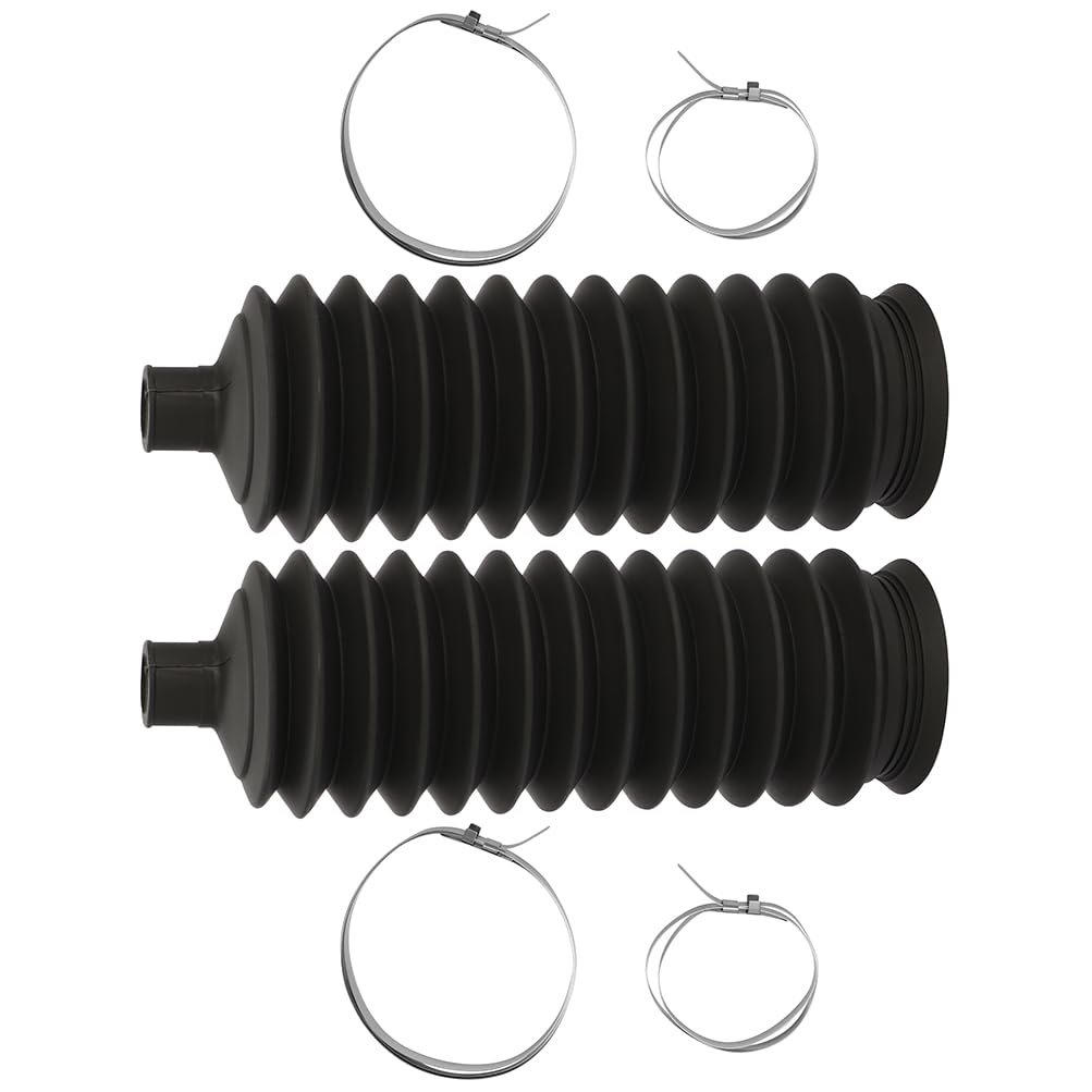 Steering Rack And Pinion Tie Rod Boot Kit With Bellows Ties Clamp For Toyota Camry Tacoma Highlander Chevrolet Equinox Jeep