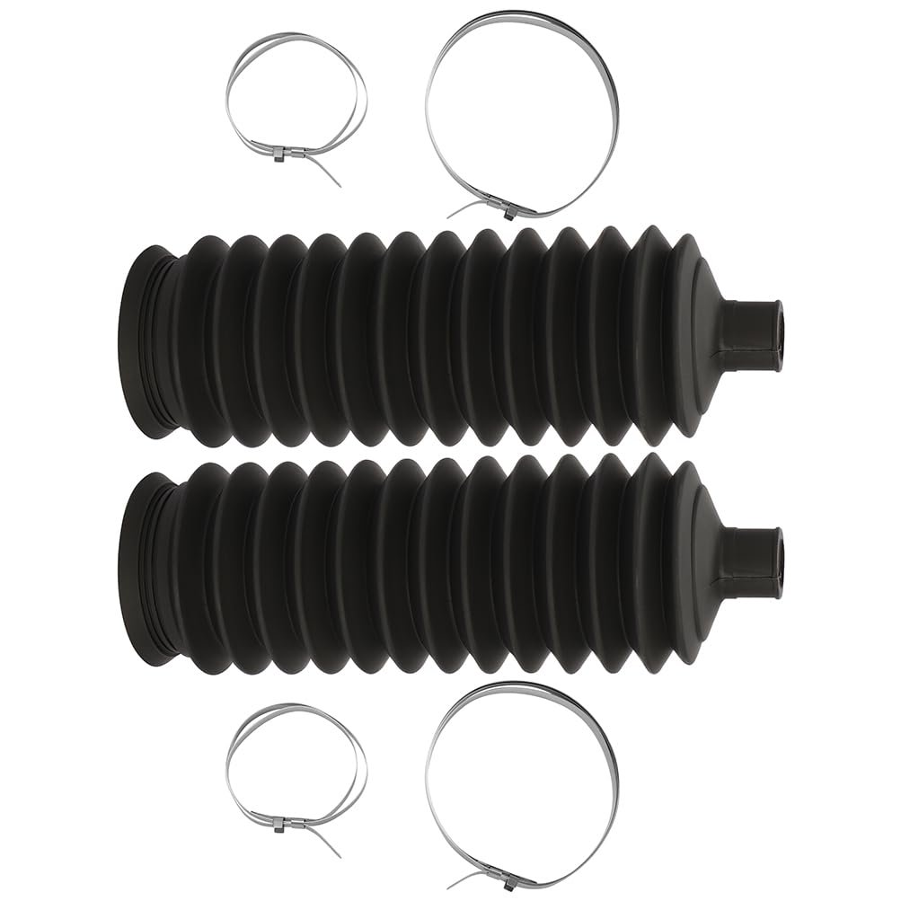 Steering Rack And Pinion Tie Rod Boot Kit With Bellows Ties Clamp For Toyota Camry Tacoma Highlander Chevrolet Equinox Jeep