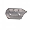 X Autohaux 1 Set Universal Motorcycle Atv 4 69 Carbon Fiber Pattern Black Exhaust Muffler Pipe Heat Shield Cover Guard