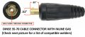 17f Series 150 Amp Air Cooled Flexible Head Tig Torch 12 5 Feet 1-piece Cable Inline Gas Dinse 35-70 Connector Welders With