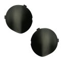 Front Tow Hook Covers For Ford Transit Connect 2011 2012 2013 Driver And Passenger Side Pair Textured Gray Pp Plastic Fo1029108 