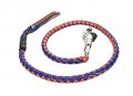 Billys Biker Gear 36 Inch Motorcycle Get Back Whip Blue Orange 