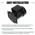 Uxcell Car Mass Air Flow Sensor Meter Replacement No 22680-aa200 For Subaru Svx 3 3l Lsi 1996-1997
