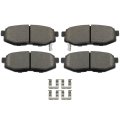 Rear Disc Brake Pads D1124-8231 For 2013-2016 Scion Fr-s 2014-2018 Subaruester 2008-2014 Tribeca 2017-2020 Toyota For 86 4pcs 