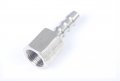 Ltwfitting Bar Production Stainless Steel 316 Barb Fitting Coupler 3 16 Hose Id X 1 8 Female Npt Air Fuel Water Pack Of 25 